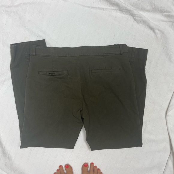 Banana Republic Dark Olive Sloan Pants - Picture 3 of 5